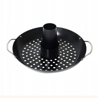 Accesoriu pentru gatit pui intreg si wok pentru legume Grandhall A06616034I