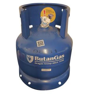 Butelie ButanGas Camping 8,1 Kg 37,5x30cm fara incarcatura propan include regulator si furtun 80cm