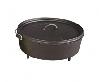 CEAUN DIN FONTA CU CAPAC - CUPTOR OLANDEZ 7,6 L CAMP CHEF CC-SDO14