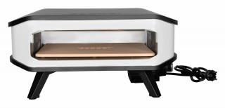Cuptor pentru pizza electric, usa, piatra pizza, control digital al temperaturii Cozze 43 cm 17 inci 230 V   2.200 W 90356