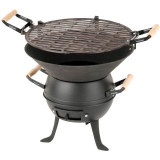 Gratar pe carbuni grila din fonta 35 cm Activa 10300