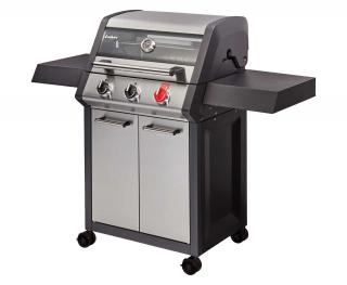 Gratar pe gaz, 3 arzatoare inox, Enders Monroe Pro X 3 S Turbo 837433