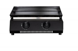 Gratar pe gaz tip plancha cu 2 arzatoare G-400 Plancha Cozze 90523