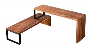 Rafturi de bucatarie din lemn de acacia Wenko Black Outdoor Kitchen 55097100