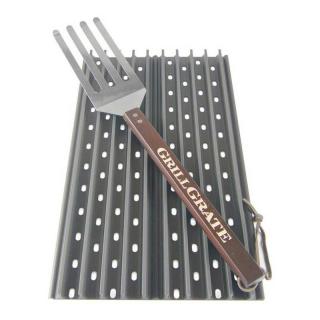 Set 2 grile pentru gratar de 40 x 13 cm si spatula GrillGrate WGG15.75K