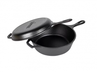 SET 2 TIGAI DIN FONTA CU MANER LODGE COMBO COOKER 26 CM L-LCC3