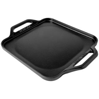 Tava patrata din fonta cu doua manere Traeger, 29 cm, BAC703