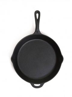 Tigaie adanca rotunda din fonta cu maner Camp Chef 30 cm CC-SK12