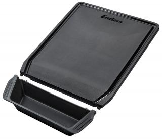 Tocator din plastic cu suport magnetic si tava colectoare detasabila pentru gratar Enders 7824