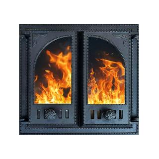USA SEMINEU CU STICLA, DOUA DESCHIDERI 480 x 480 mm