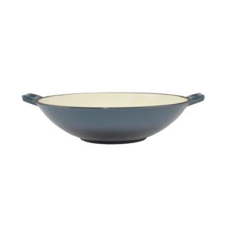 Wok din fonta emailata 37 cm