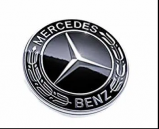 Emblema Mercedes Benz, montare capota, 57mm, A2048170616