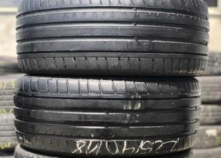 set 2 anvelope 225 40 R18  sh vara Dunlop 6mm cu garantie