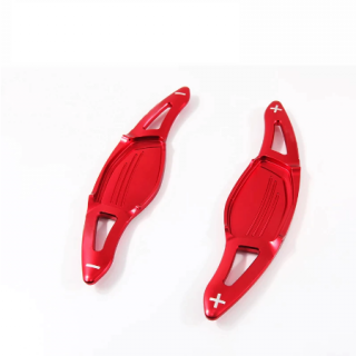 Set 2 padele volan pentru Audi, Shift Paddle rosu, Audi R8(2016-2017),RS3(2017) TT RS(2016-2017)