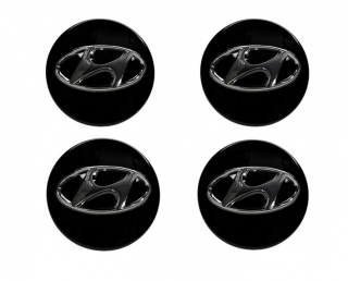 Set 4 capace jante aliaj roti Hyundai 60mm