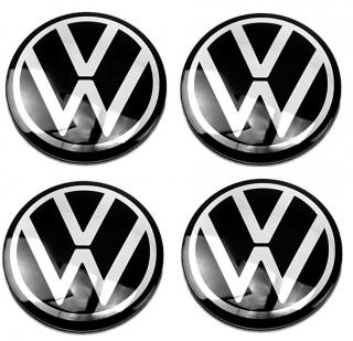 Set 4 Capace jante aliaj Volkswagen VW 65mm 5H0601171