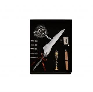 Set stilou + stampila (5penite)