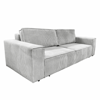 Canapea extensibila, gri deschis, HARPERA BIG SOFA