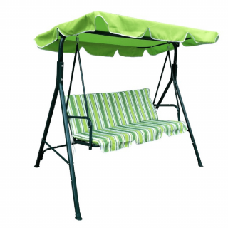 Leagan de gradina,alb verde170x110x152 cm, Taula