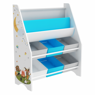 Organizator   raft pentru jucarii, multicolor   model, DARLING TYPE 1