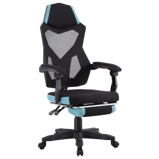 Scaun de birou   gaming, culoare neagra   neo menta, JORIK NEW