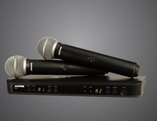 BLX288E PG58-K14 - Sistem wireless cu 2 microfoane PGA58