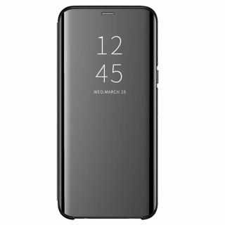 Husa clear view Samsung A41, Negru