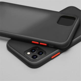 Husa silicon bumper mat Samsung A42 5G, Negru