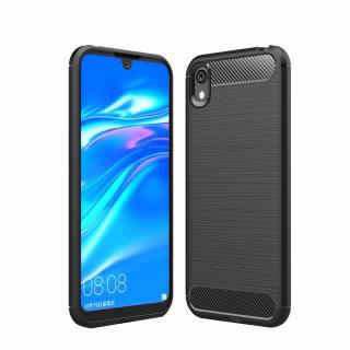 Husa silicon carbon Huawei Y5 2019, Negru