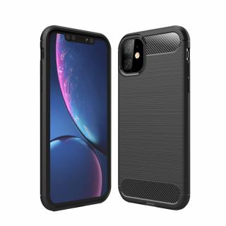 Husa silicon carbon Iphone 12 12 Pro, Negru - Copie