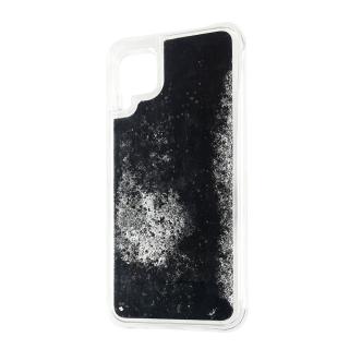 Husa silicon lichid-sclipici Huawei P40 lite, Negru