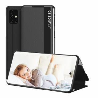 Husa smart clear view Huawei P40 lite, Negru