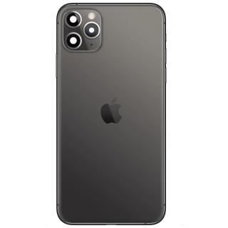 Spate telefon: Capac baterie back housings Iphone 11 pro, Negru