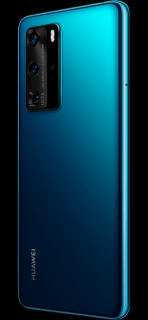 Spate telefon: Capac baterie Huawei P40 pro, Albastru