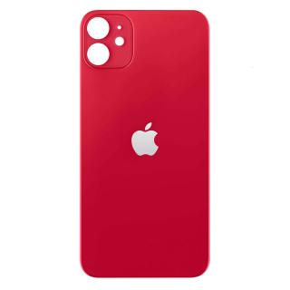 Spate telefon: Capac baterie Iphone 11, Rosu