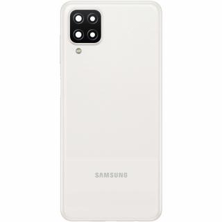 Spate telefon: Capac baterie Samsung A12, Alb