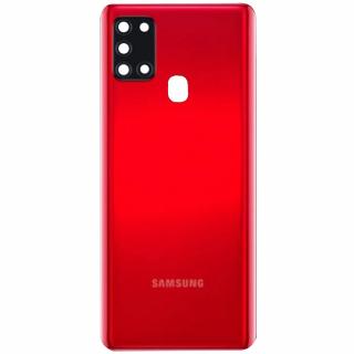 Spate telefon: Capac baterie Samsung A21s, Rosu