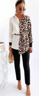 Camasa Animal Print + Cordon Sally