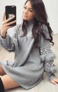 Rochie Anais Gri