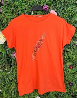 Tricou Orange din Bumbac, Natura
