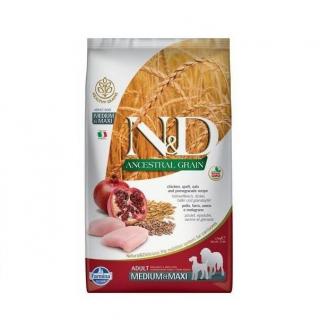 ND Ancestral Grain Adult Medium  Maxi Pui si Rodie 12kg