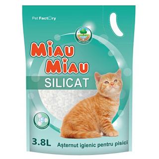 Nisip Silicatic Miau Miau 3,8L