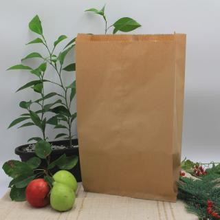 Pungi din Hartie Kraft Natur 17x7x40 cm - pachet 1000 bucati