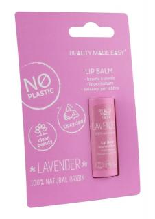 Balsam de buze zero plastic, Lavanda, Beauty Made Easy, 5.5g