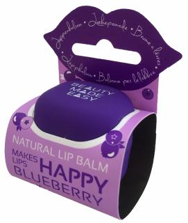 Balsam natural de buze, cu afine, Beauty Made Easy, 6.8 g