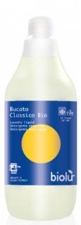 Biolu detergent lichid ecologic pentru rufe albe si colorate lamaie 1L