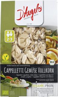 Cappelletti din cereale integrale umplute cu legume