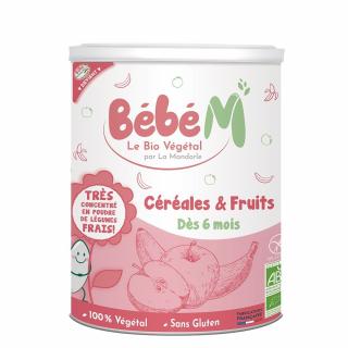 Cereale + fructe pentru bebelusi - de la 6 luni 400g