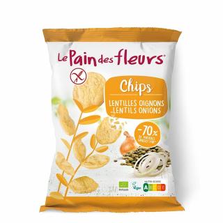 Chipsuri de linte cu ceapa fara gluten 50g