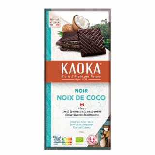 Ciocolata neagra 58% cu cocos 100g